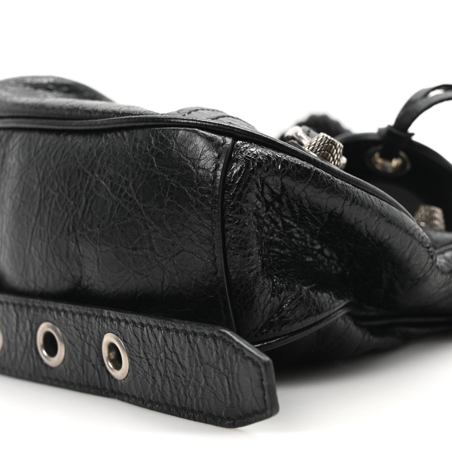 Balenciaga Agneau Arena Le Cagole Shoulder Bag XS Black 11 of 11