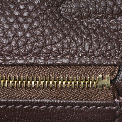 Hermes Togo Kelly Retourne 25 Chocolate 32 of 39