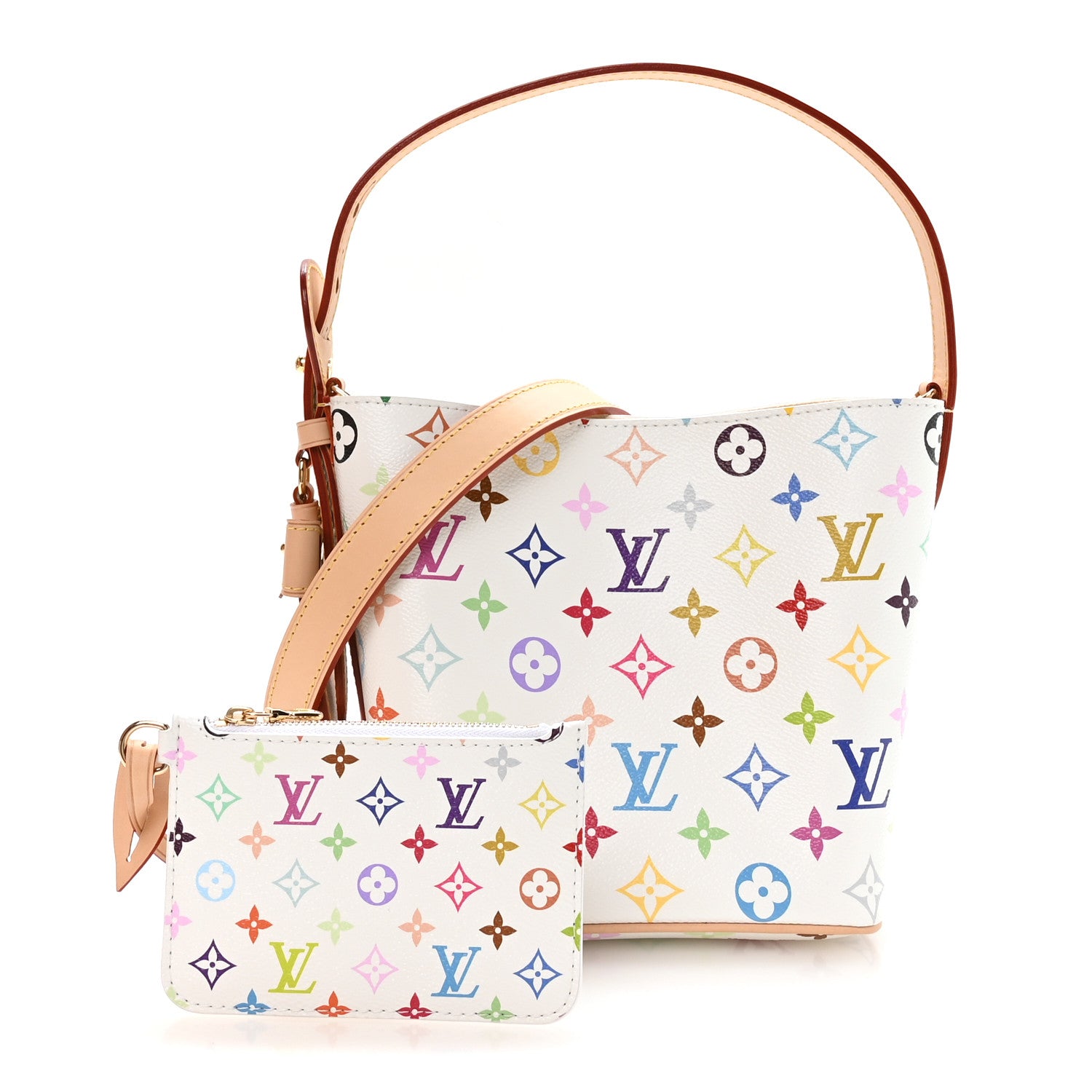 Louis Vuitton LV x TM Monogram Multicolor All In BB White 3 of 11