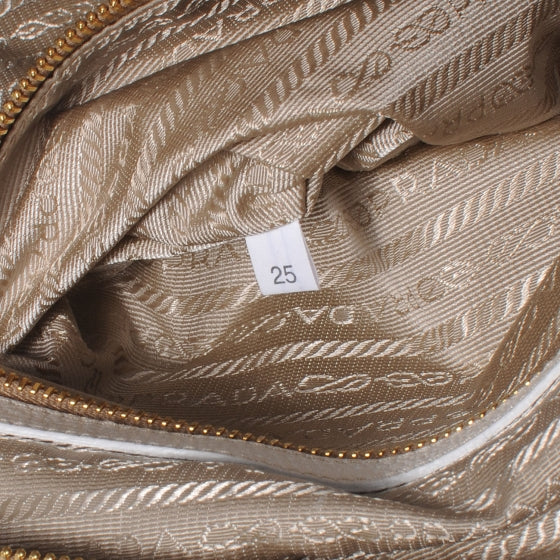 Prada Paglia Cinghiale Tote Naturale White 7 of 8