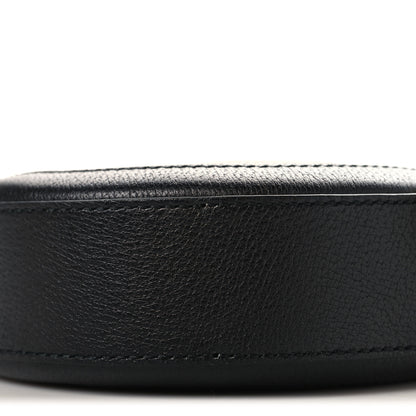 Gucci Grained Calfskin Web Mini Ophidia Round Shoulder Bag Black 10 of 10