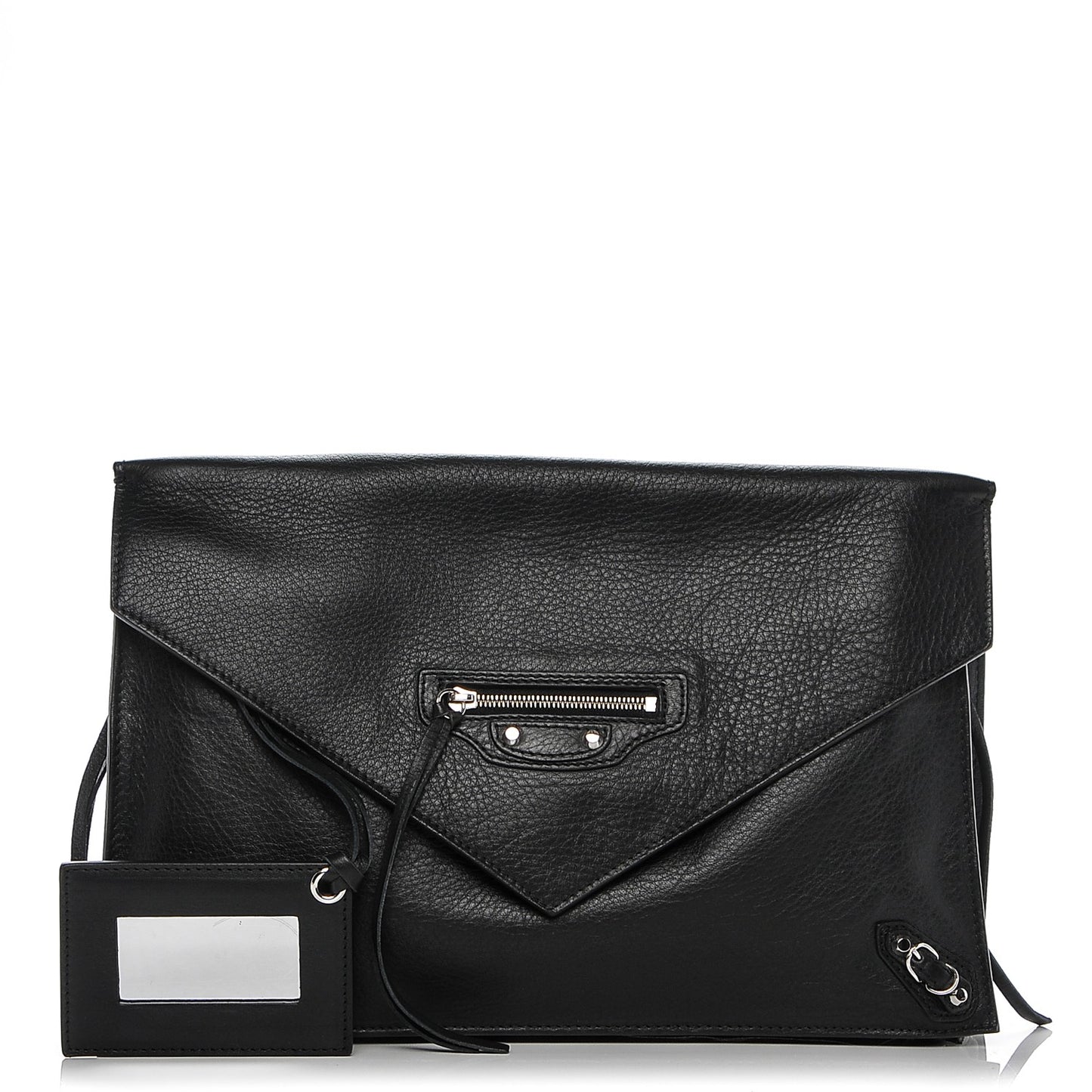 Veau Papier Sight Clutch Black