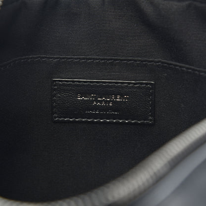 Saint Laurent Calfskin Matelasse Monogram Lou Camera Bag Black 5 of 9