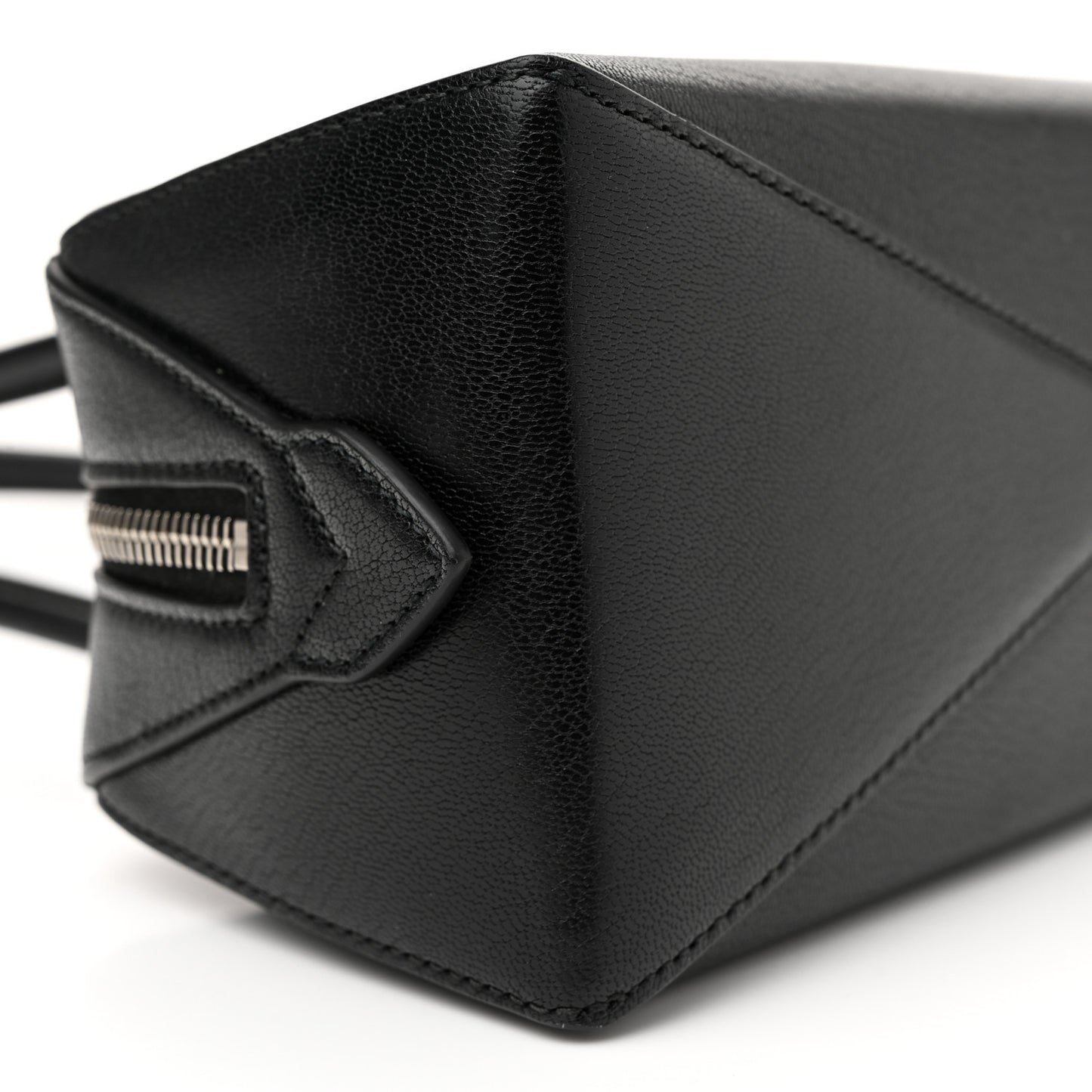 Goatskin Medium Le Teckel Bag Black