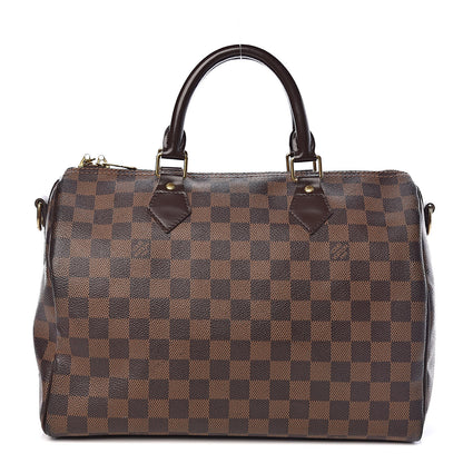 Louis Vuitton Damier Ebene Speedy Bandouliere 30 1 of 16