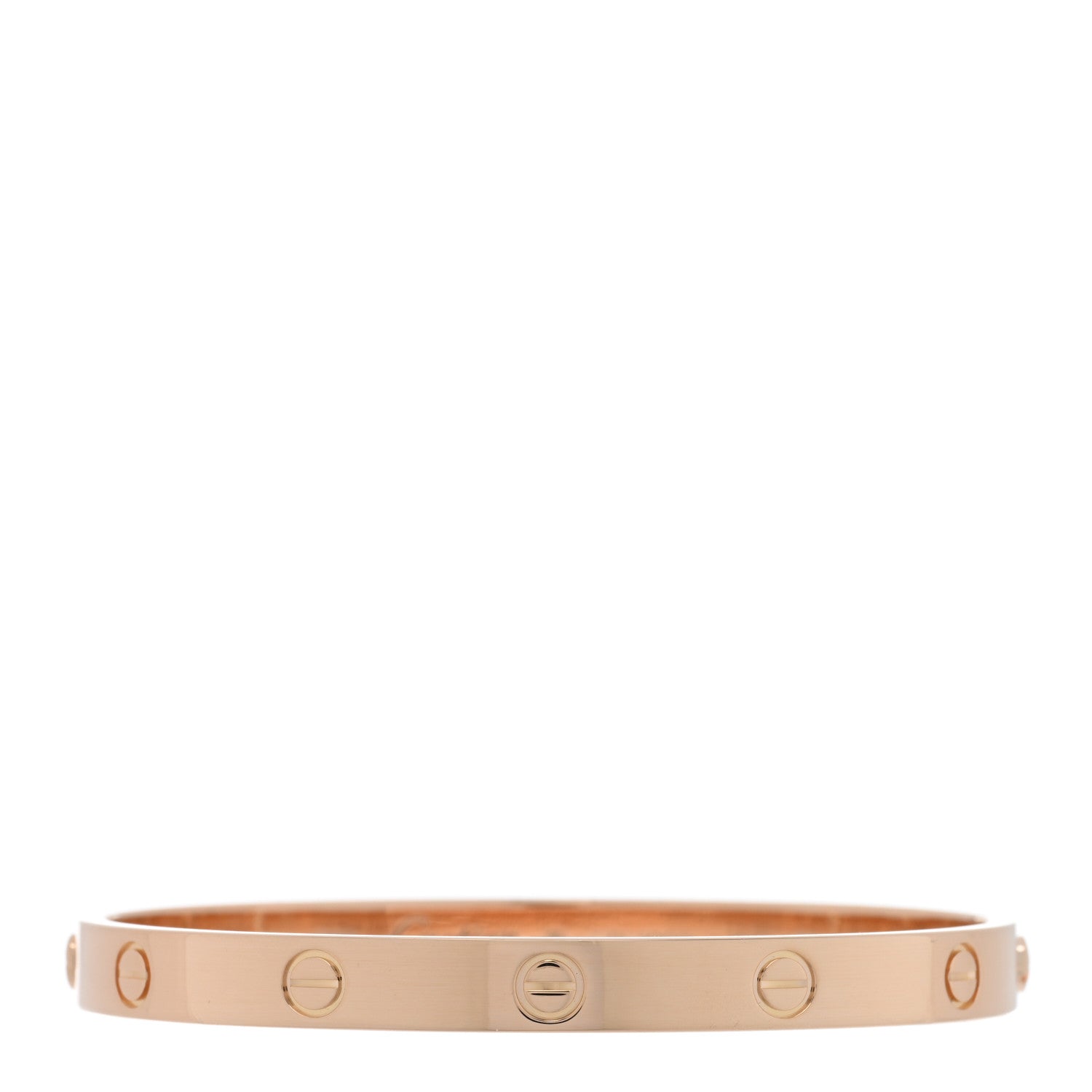 Cartier 18K Pink Gold LOVE Bracelet 18 1 of 5