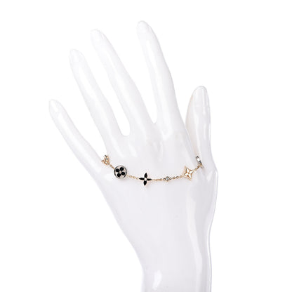 Louis Vuitton 18K Yellow White Pink Gold Diamond Idylle Blossom Bracelet 2 of 4