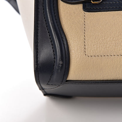 Celine Goatskin Smooth Calfskin Nano Tri-Color Luggage Firefly 22 of 25