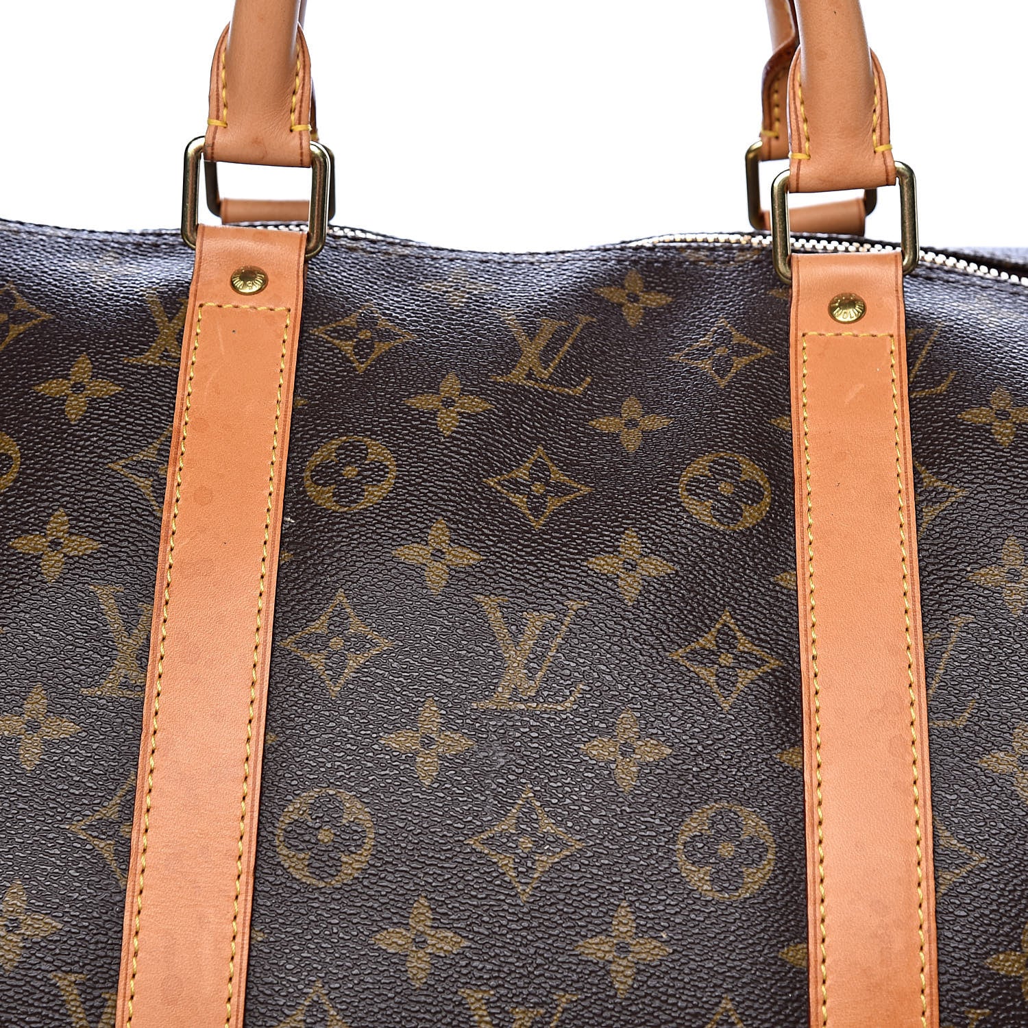 Louis Vuitton Monogram Keepall Bandouliere 55 13 of 19