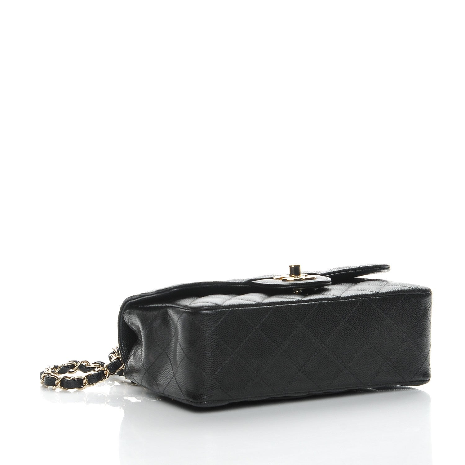 Chanel Caviar Quilted Mini Rectangular Flap Black 4 of 8
