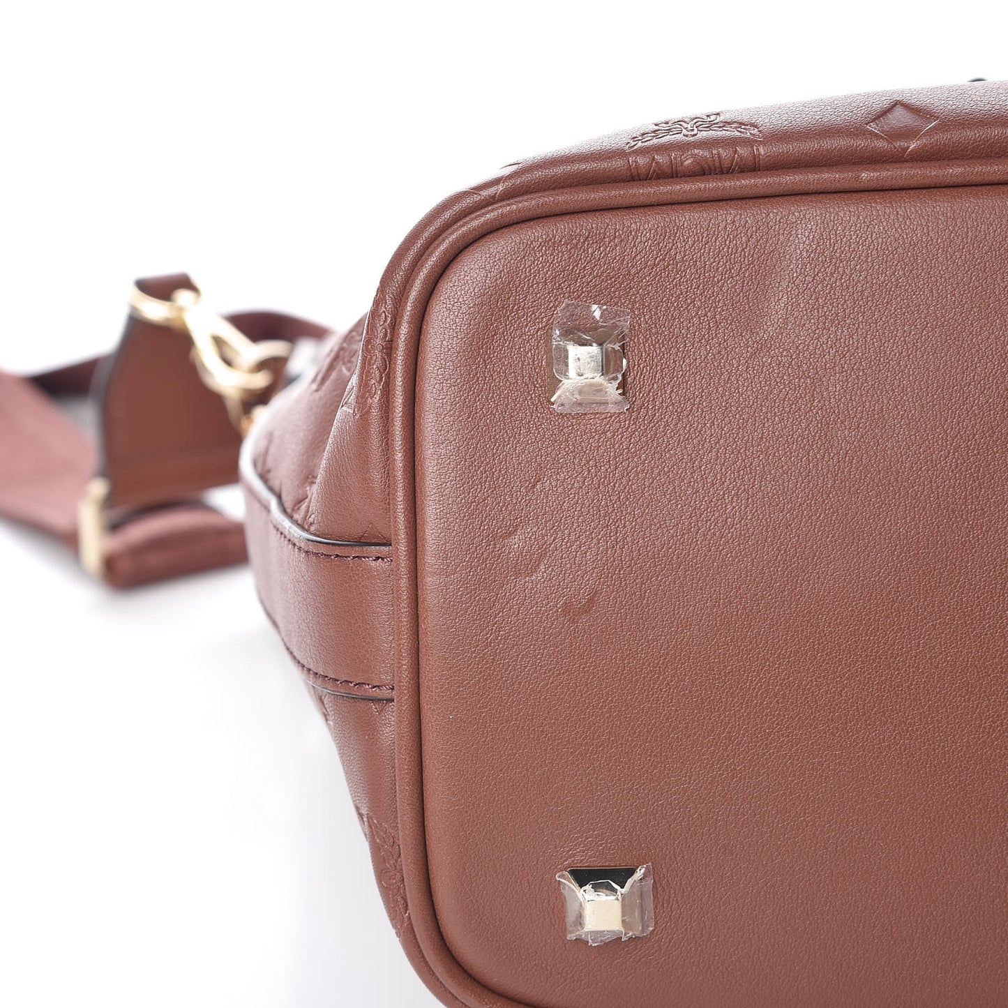 Calfskin Ottomar Monogram Essential Bucket Brown