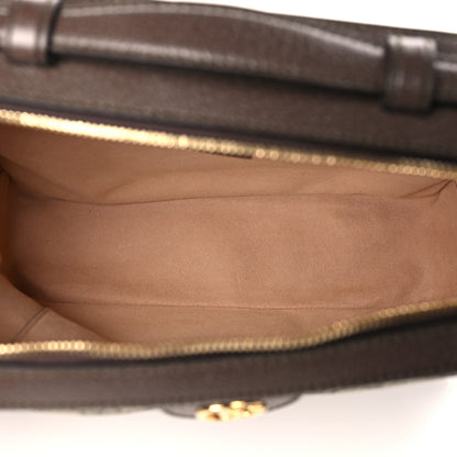 Gucci GG Supreme Monogram Web Small Ophidia Top Handle Shoulder Bag Brown 5 of 9