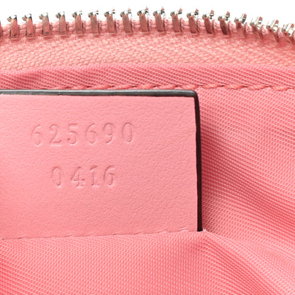 Gucci Calfskin Matelasse Large GG Marmont Pouch Cosmetic Case Wild Rose 5 of 8