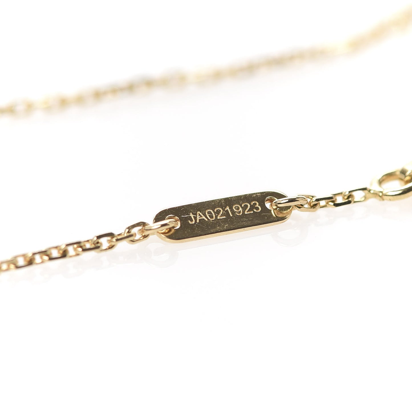 18K Yellow Gold Mother of Pearl Sweet Alhambra Bracelet