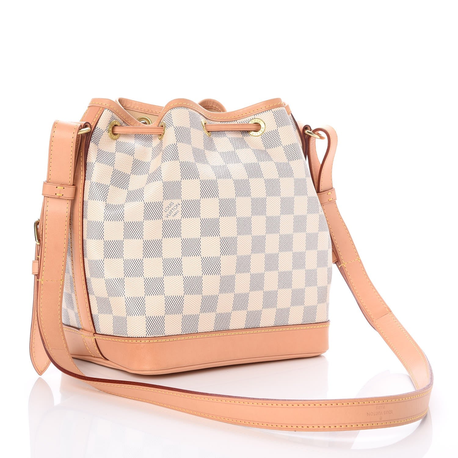 Louis Vuitton Damier Azur Noe BB 3 of 8