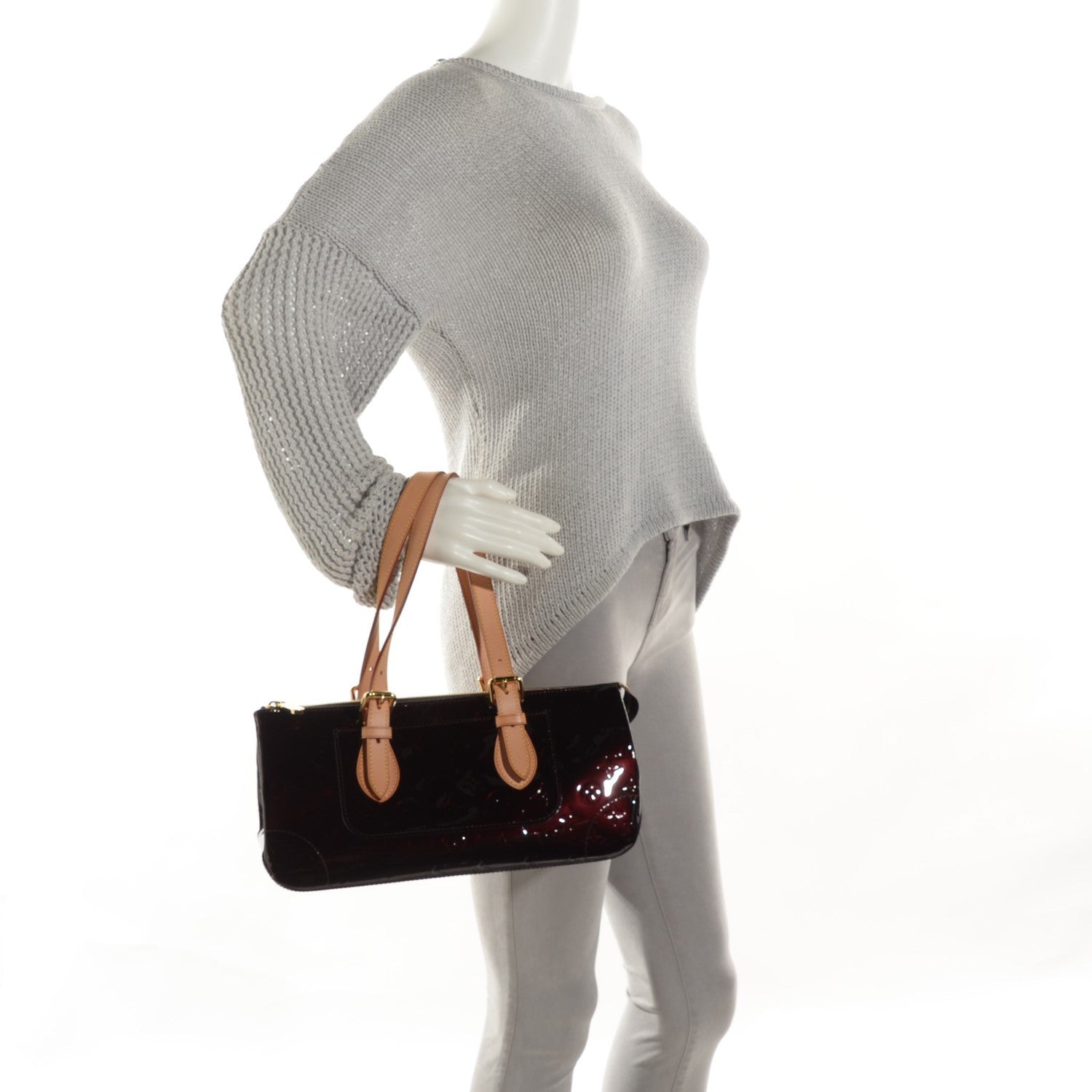 Louis Vuitton Vernis Rosewood Ave Amarante 2 of 7
