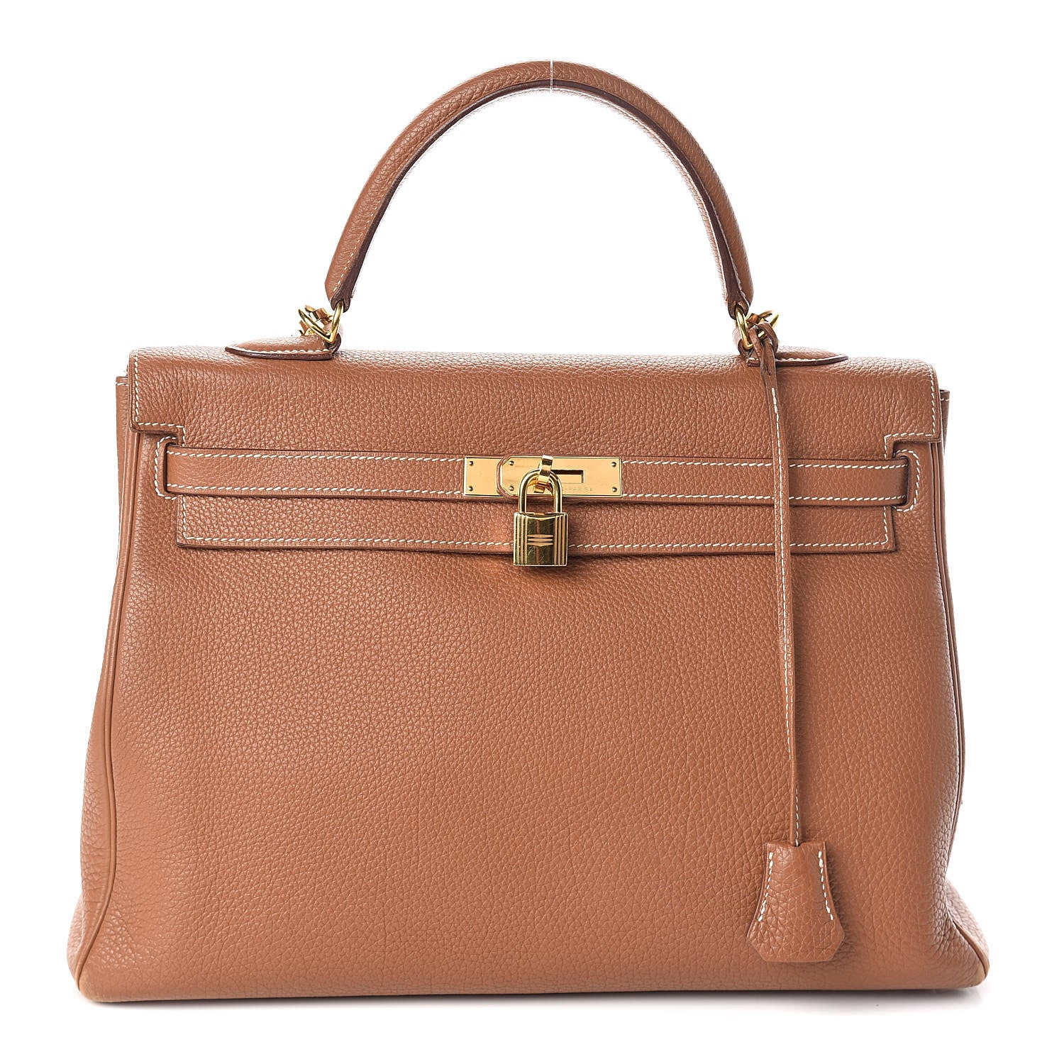 Hermes Togo Kelly Retourne 35 Gold 1 of 33