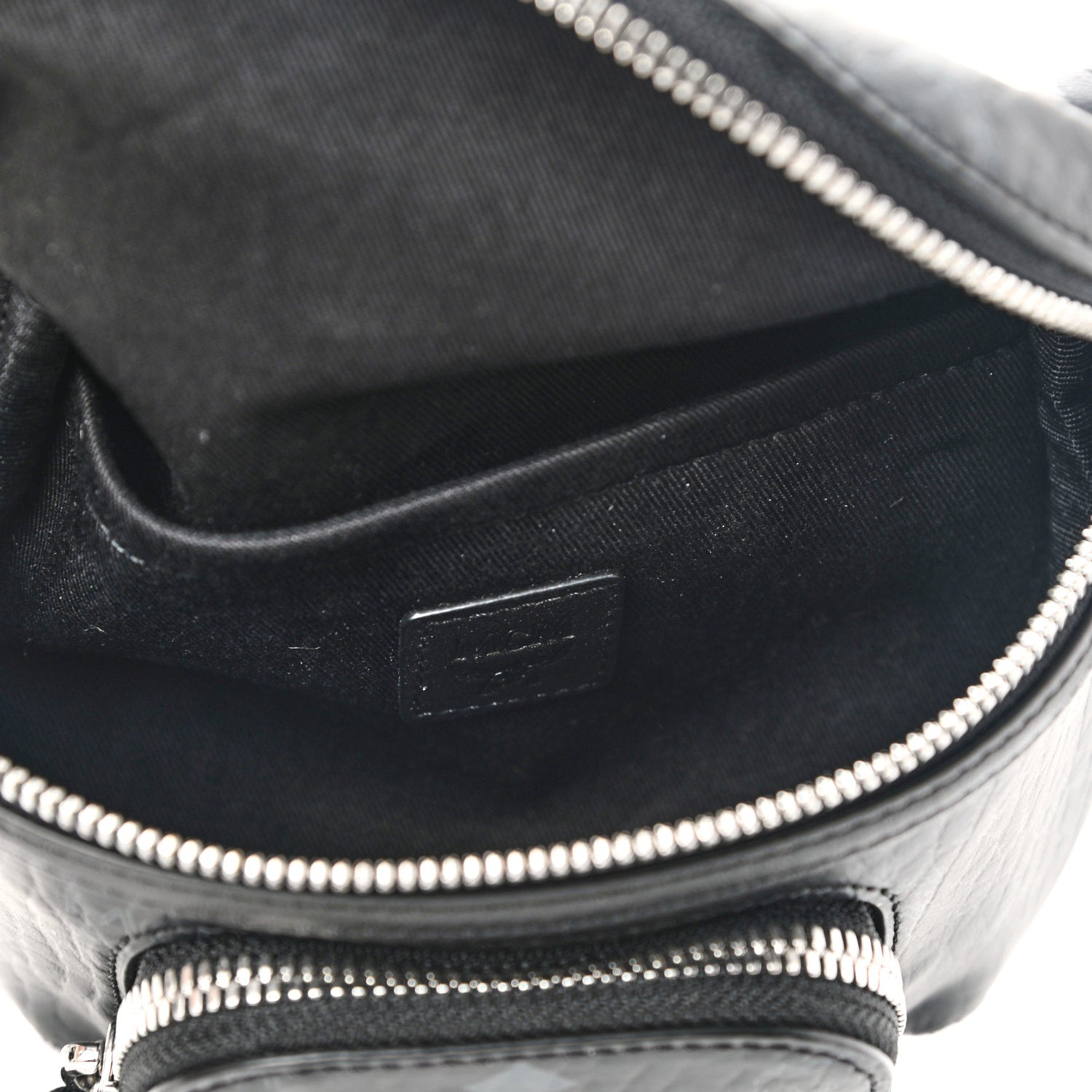 MCM Visetos X-Mini Aren Crossbody Bag Black 5 of 7