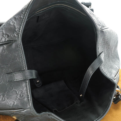 Gucci Guccissima Medium GG Twins Shoulder Bag Black 5 of 7