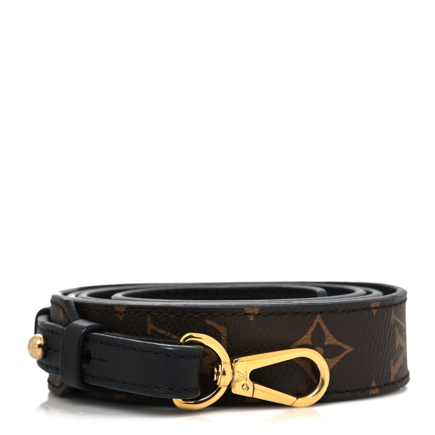Louis Vuitton Monogram Bandouliere Shoulder Strap XL Black 1 of 5