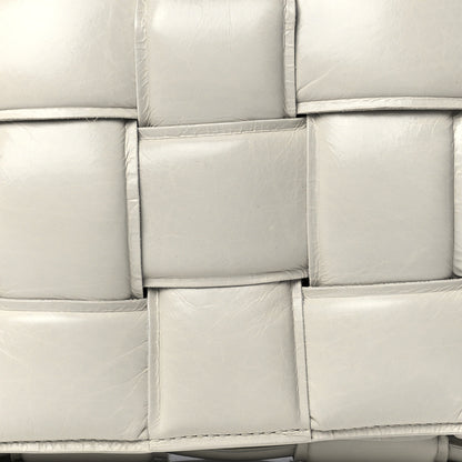 Bottega Veneta Nappa Maxi Intreccio Padded Cassette Crossbody Bag Chalk 10 of 13