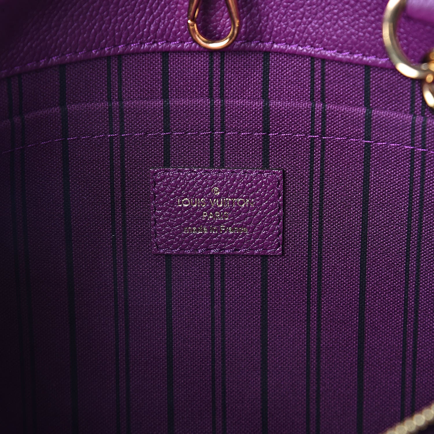 Louis Vuitton Empreinte Montaigne MM Amethyste 6 of 9