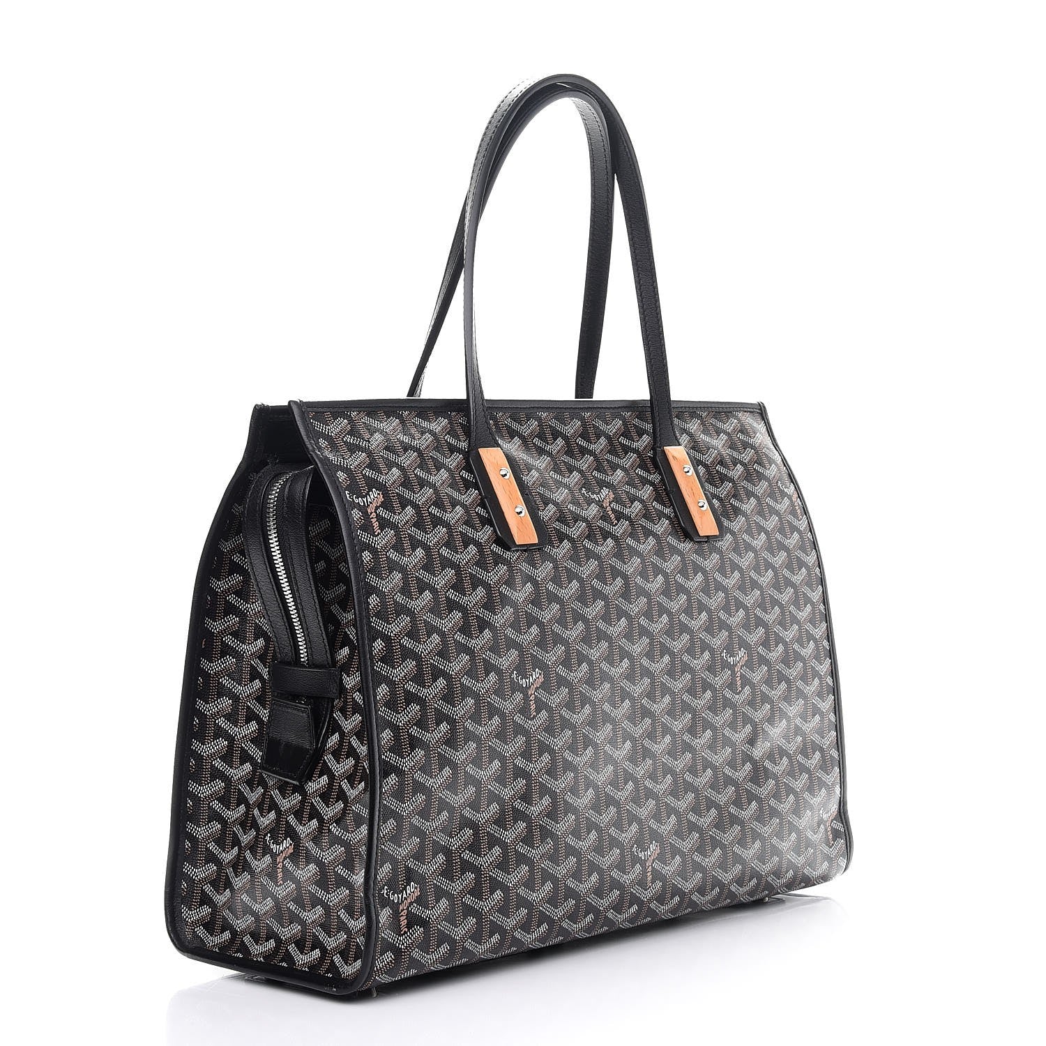 Goyard Goyardine Marquises Tote Black 3 of 8