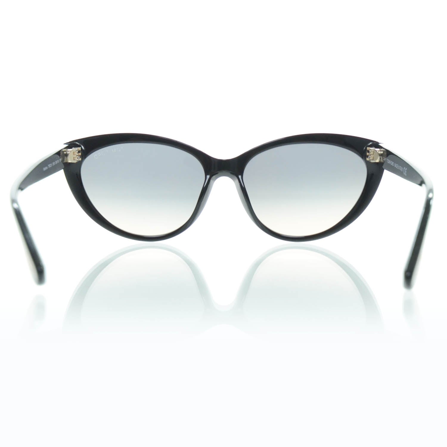 Tom Ford Martina Cat Eye Sunglasses Black 2 of 9