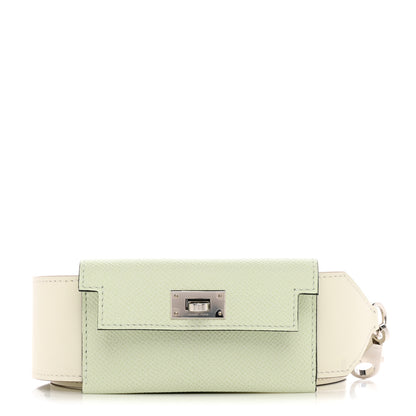 Hermes Swift Epsom Pocket Kelly Shoulder Strap Vert Fizz Mushroom 1 of 6
