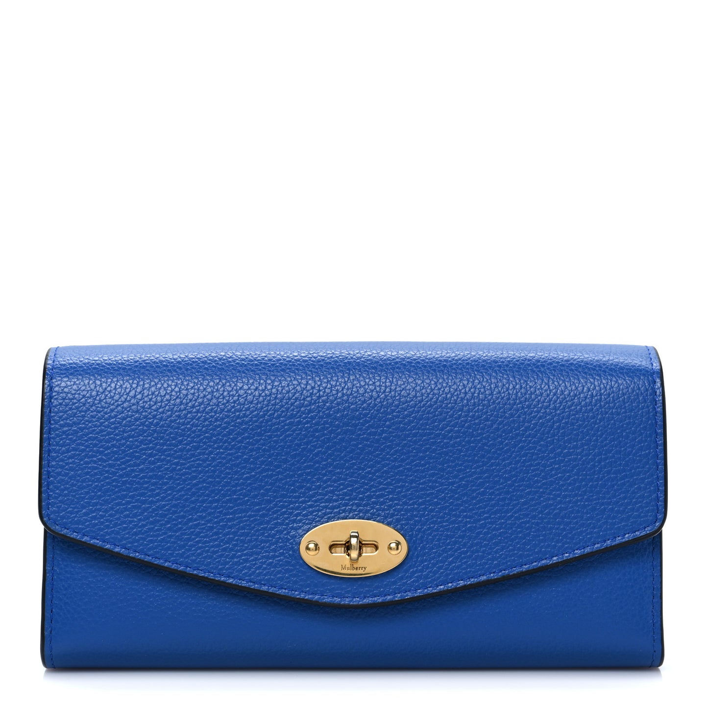 Small Classic Grain Darley Wallet Mulberry Blue