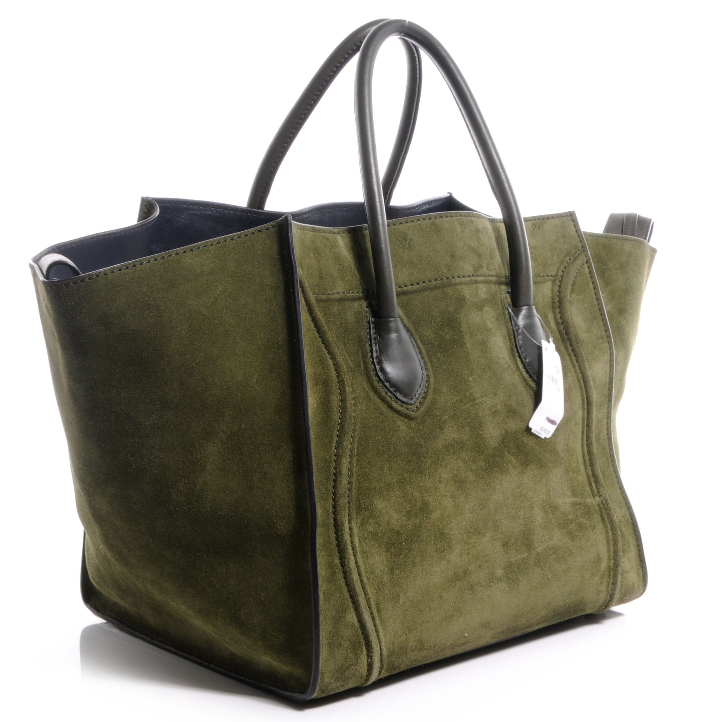 Suede Medium Phantom Luggage Olive