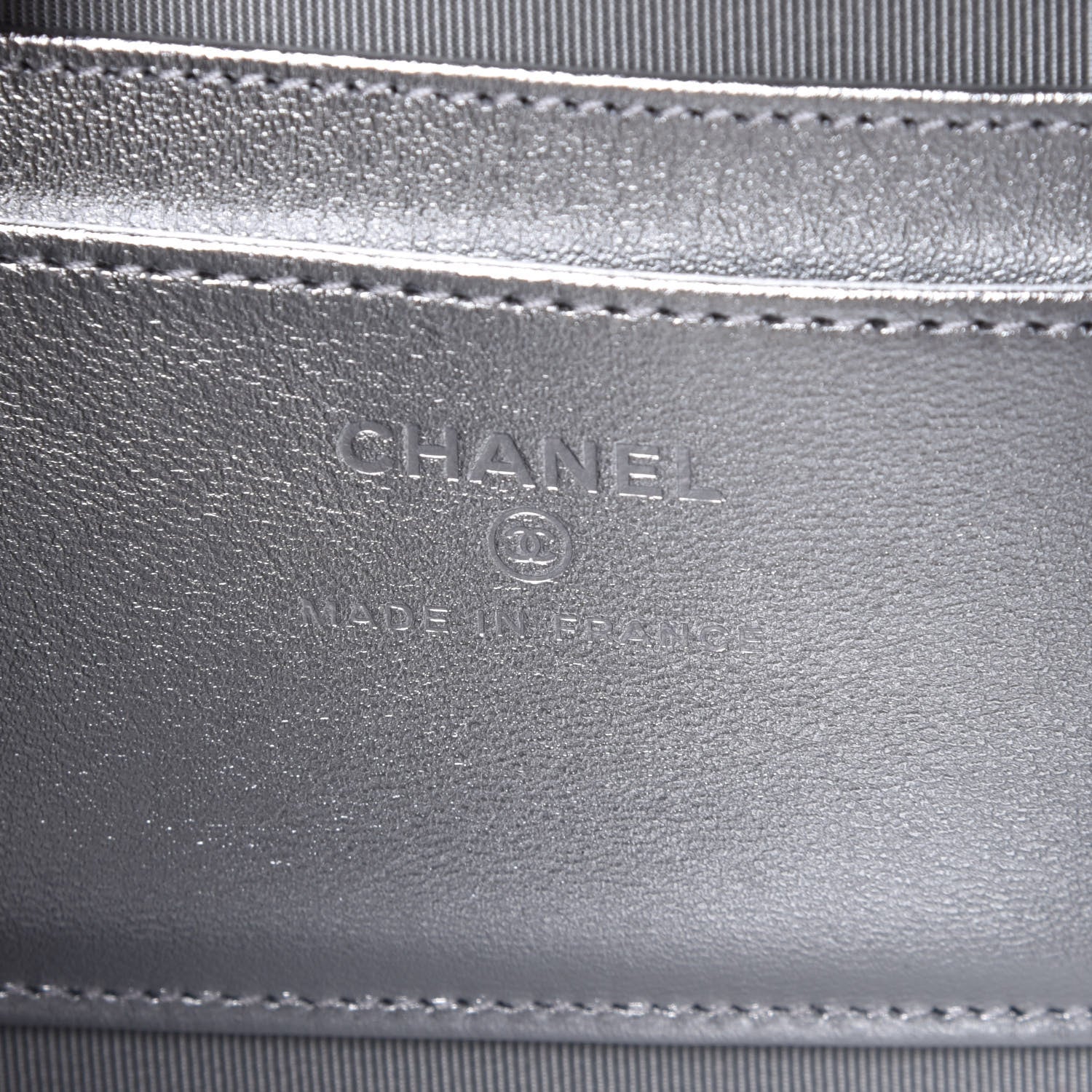 Chanel Gradient Metallic Calfskin Quilted Camera Bag Silver Blue Yellow Purple 5 of 10