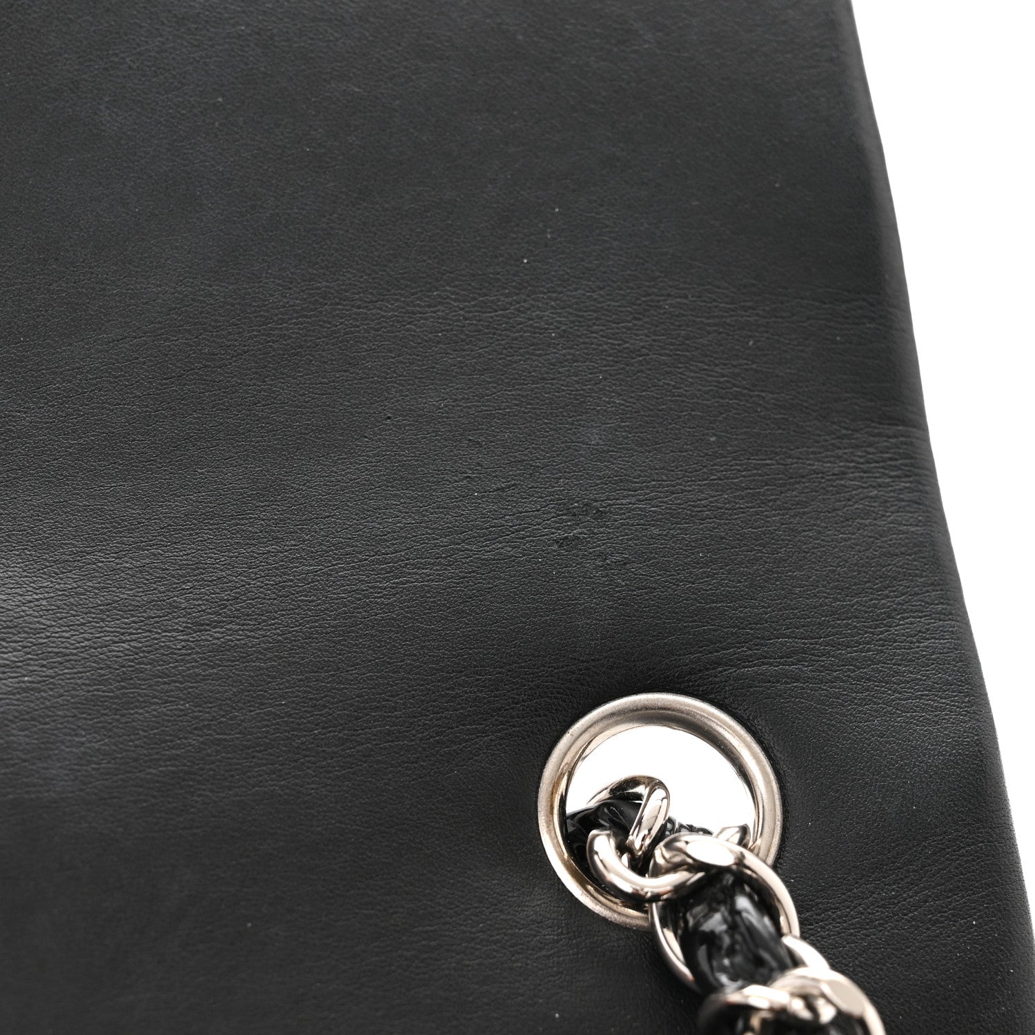 Chanel Patent Calfskin Quilted Mini Rectangular Flap Black 11 of 15