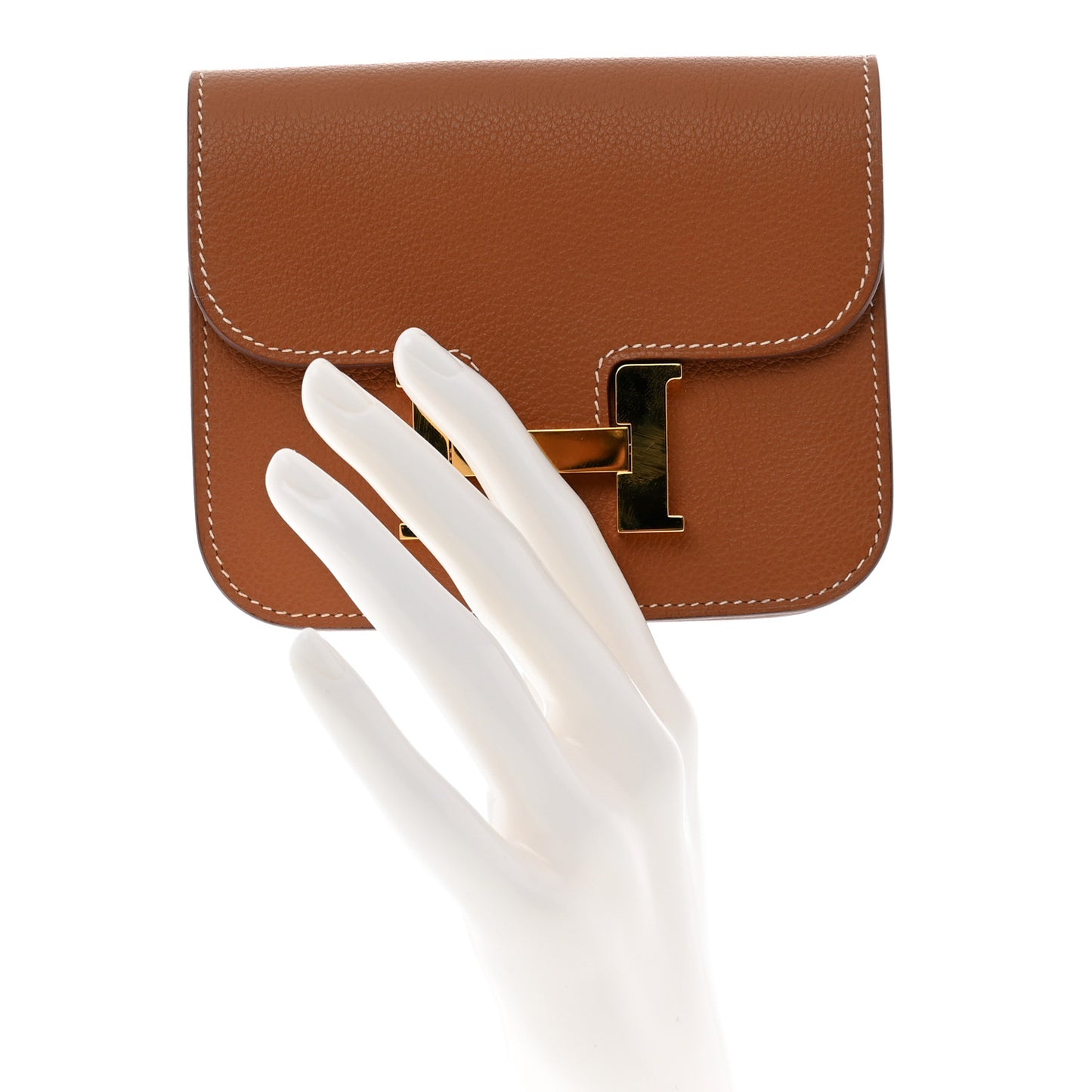 Evercolor Constance Slim Wallet Gold