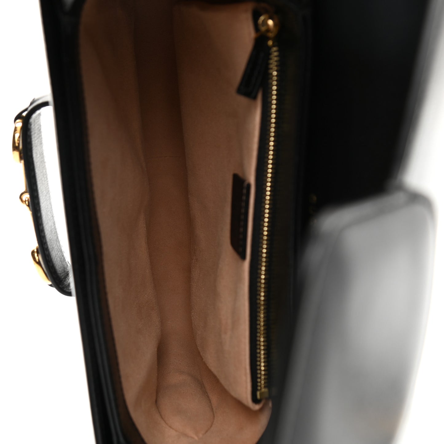 Azalea Calfskin Horsebit 1955 Shoulder Bag Black
