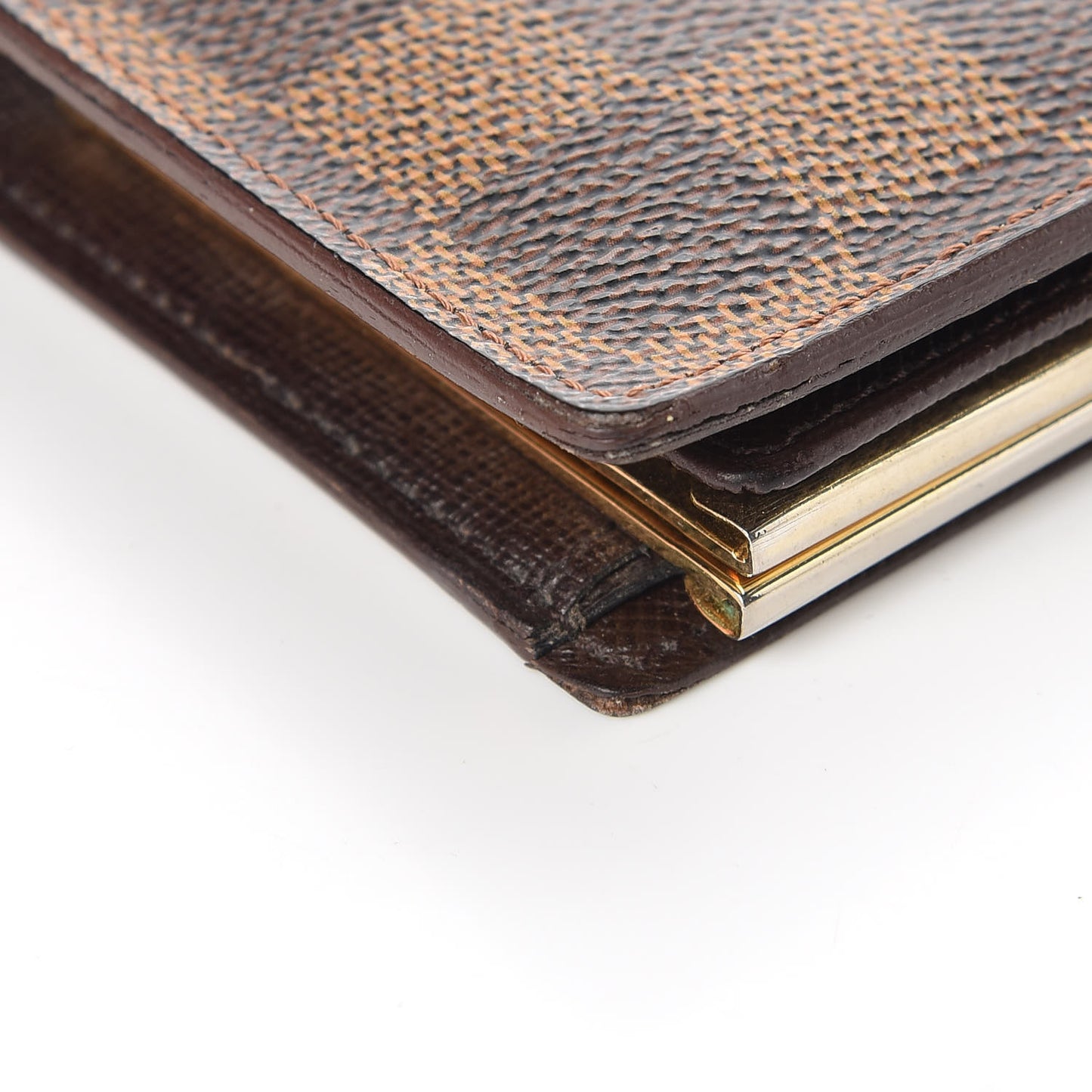 Damier Ebene Continental French Purse Wallet