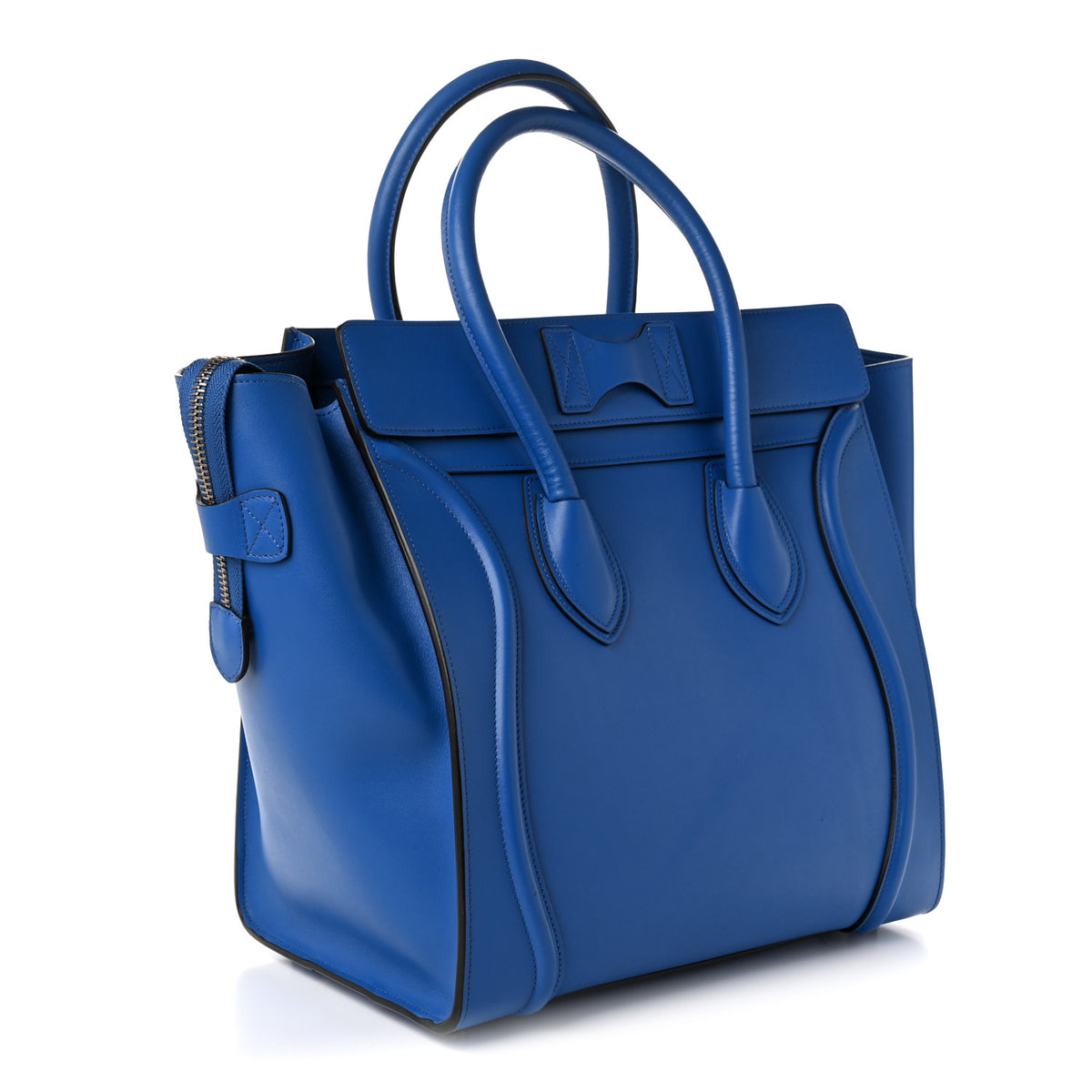 Celine Smooth Calfskin Mini Luggage Ink 3 of 16