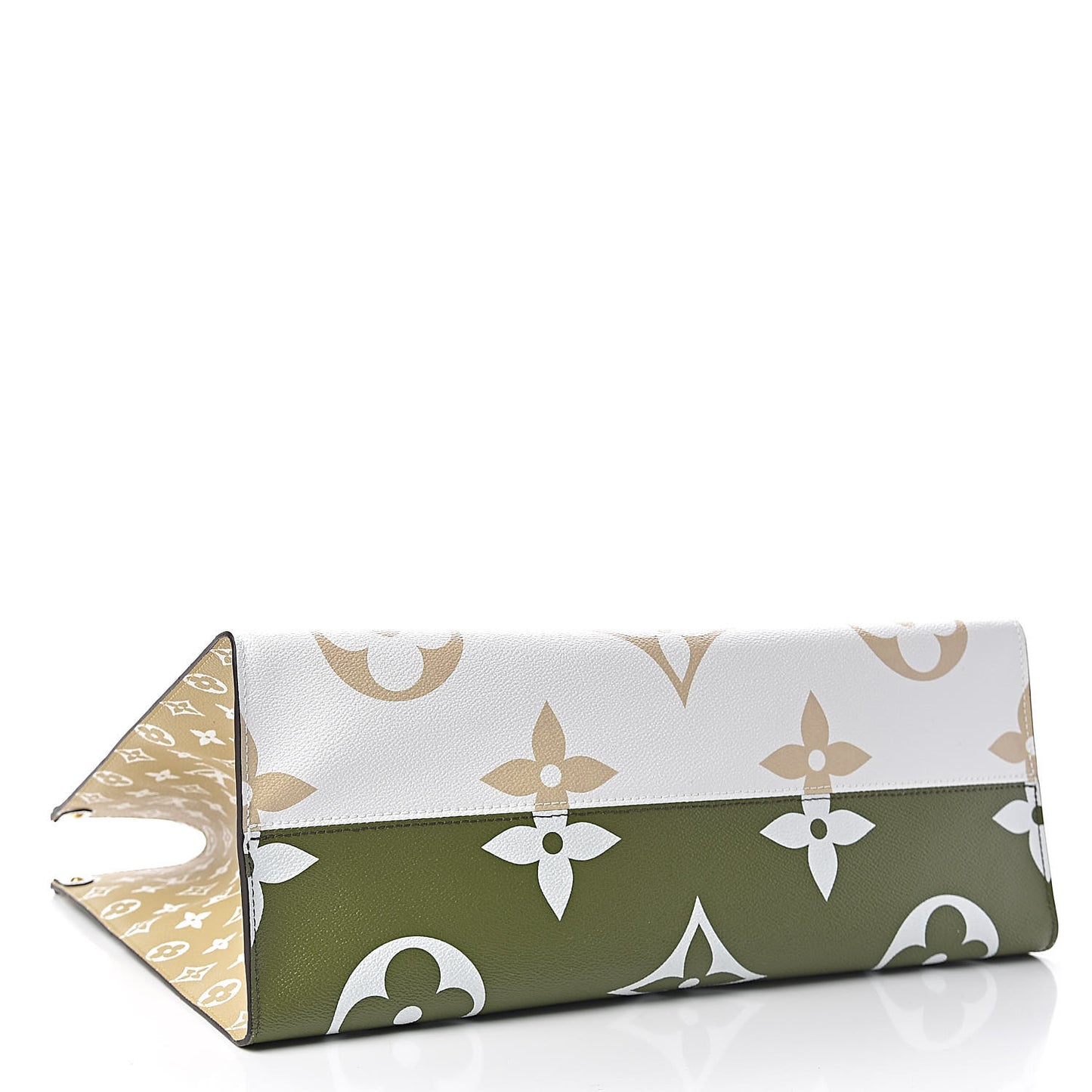 Monogram Giant Onthego GM Kaki Beige
