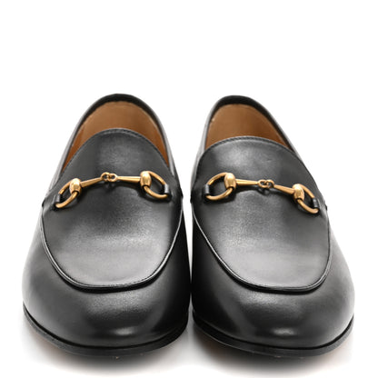 Gucci Calfskin Womens Jordaan Loafers 40 Black 3 of 11