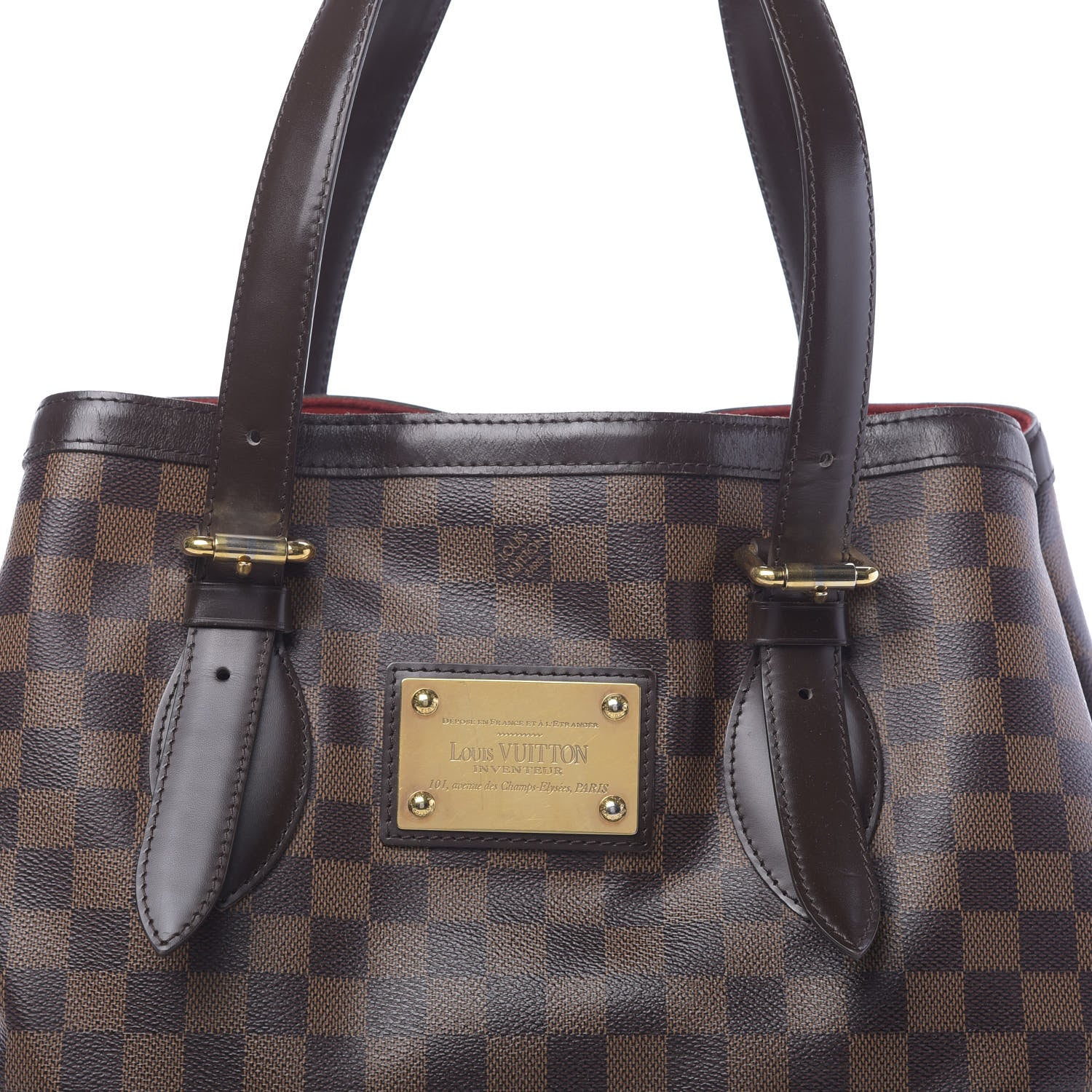 Louis Vuitton Damier Ebene Hampstead MM 9 of 11