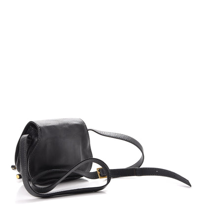 Chloe Calfskin Mini Marcie Round Crossbody Bag Black 3 of 11
