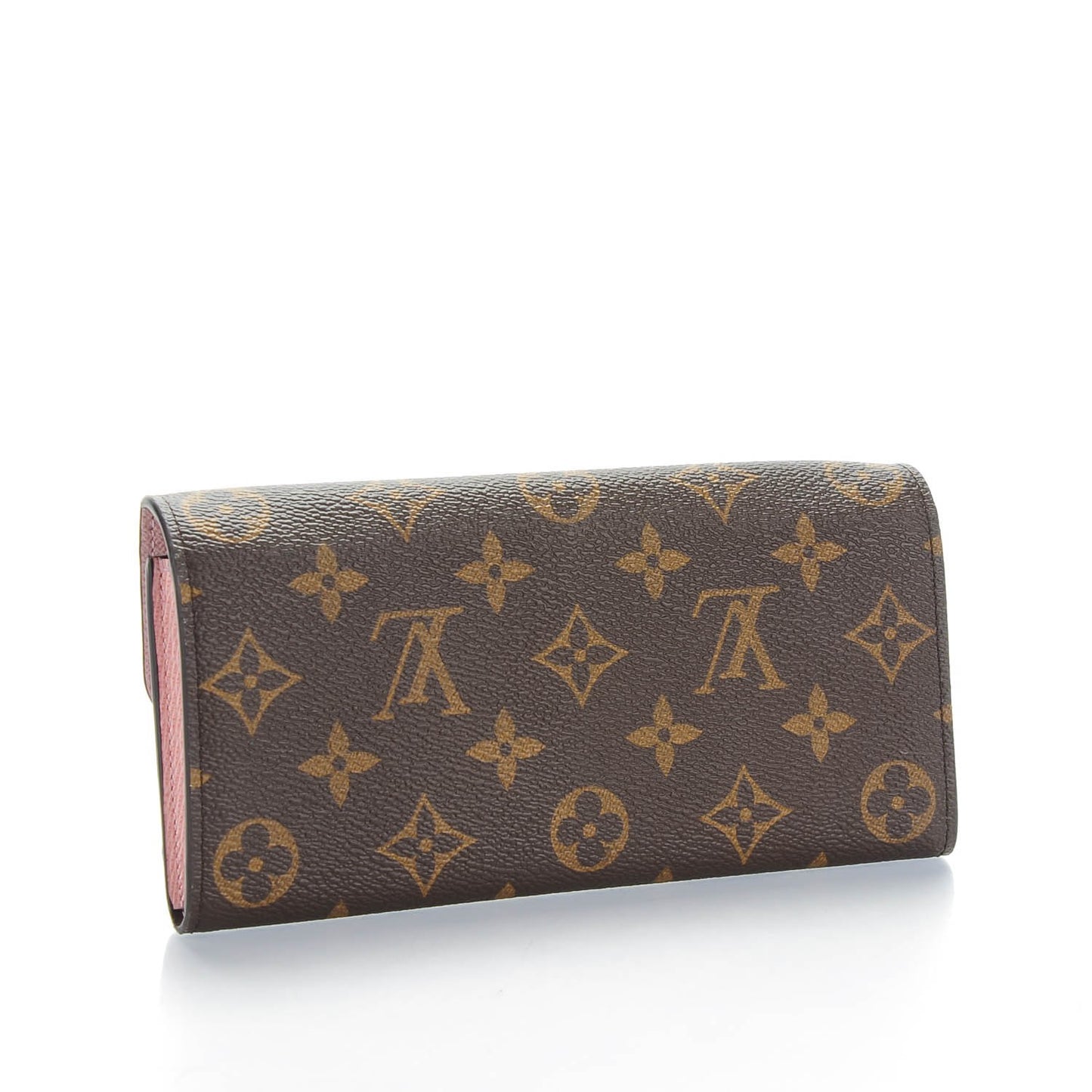 Monogram Emilie Wallet Rose Ballerine