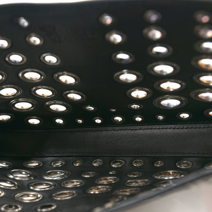 Gucci Calfskin Ha Ha Ha Jackie 1961 Eyelet Hobo Black 5 of 10