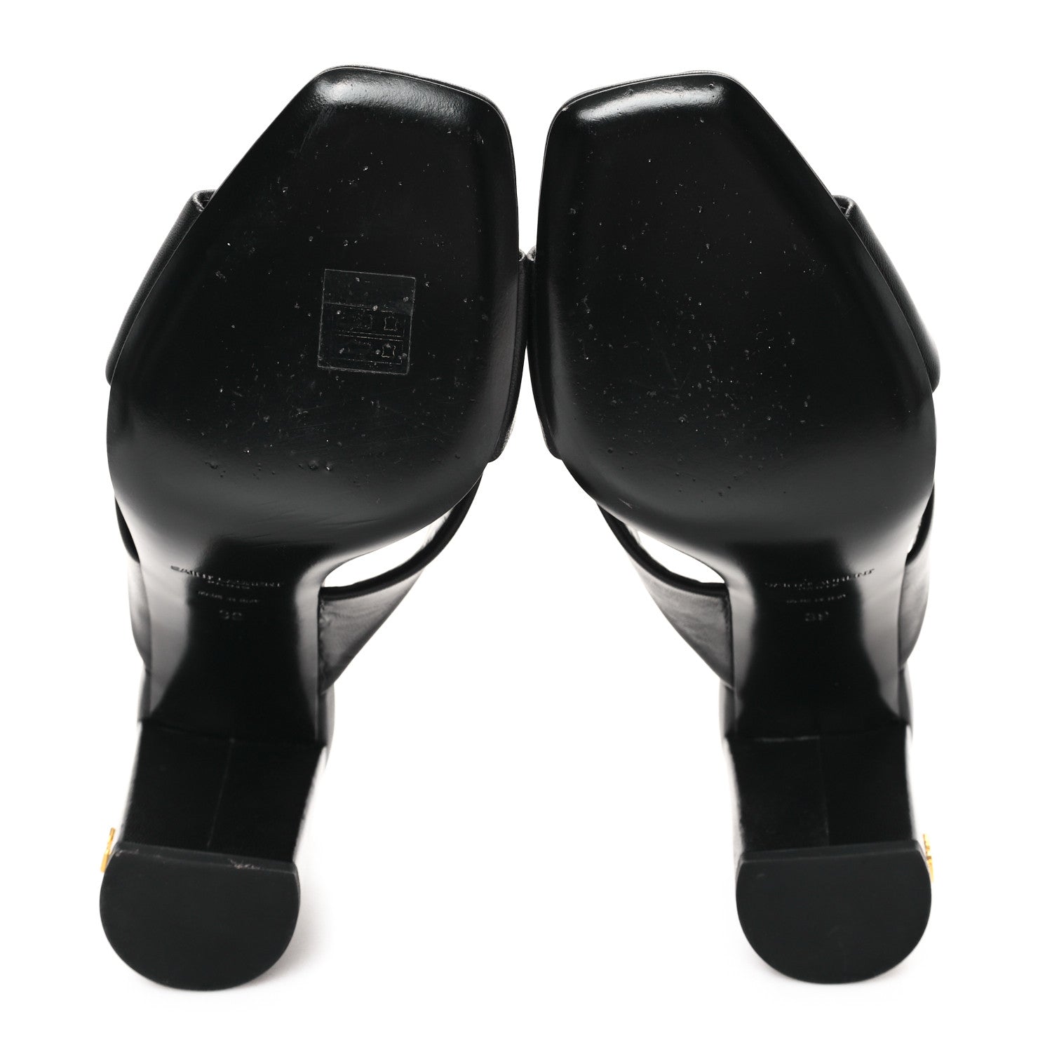 Saint Laurent Calfskin LouLou Mules 39 Black 6 of 11