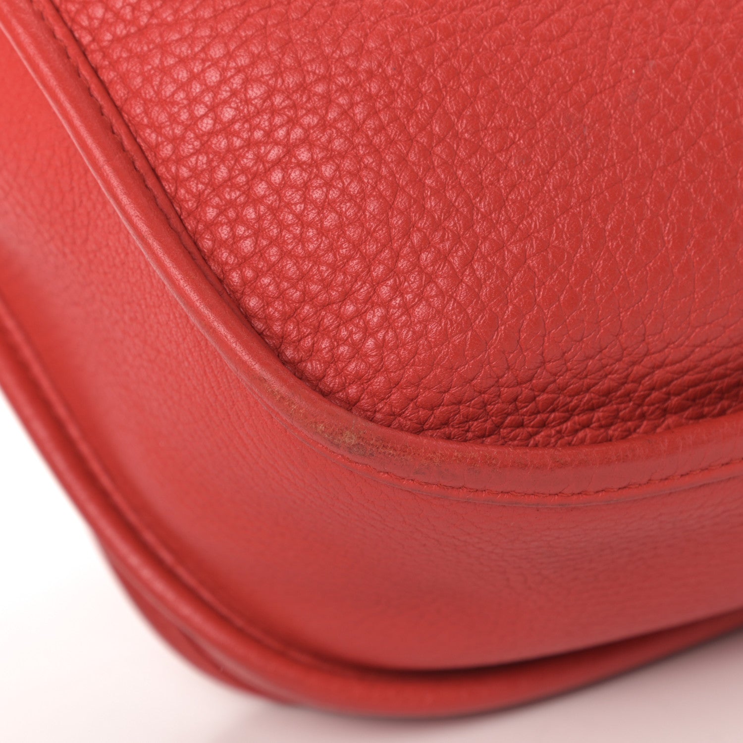 Hermes Taurillon Clemence Evelyne III GM Rouge Tomate 9 of 13
