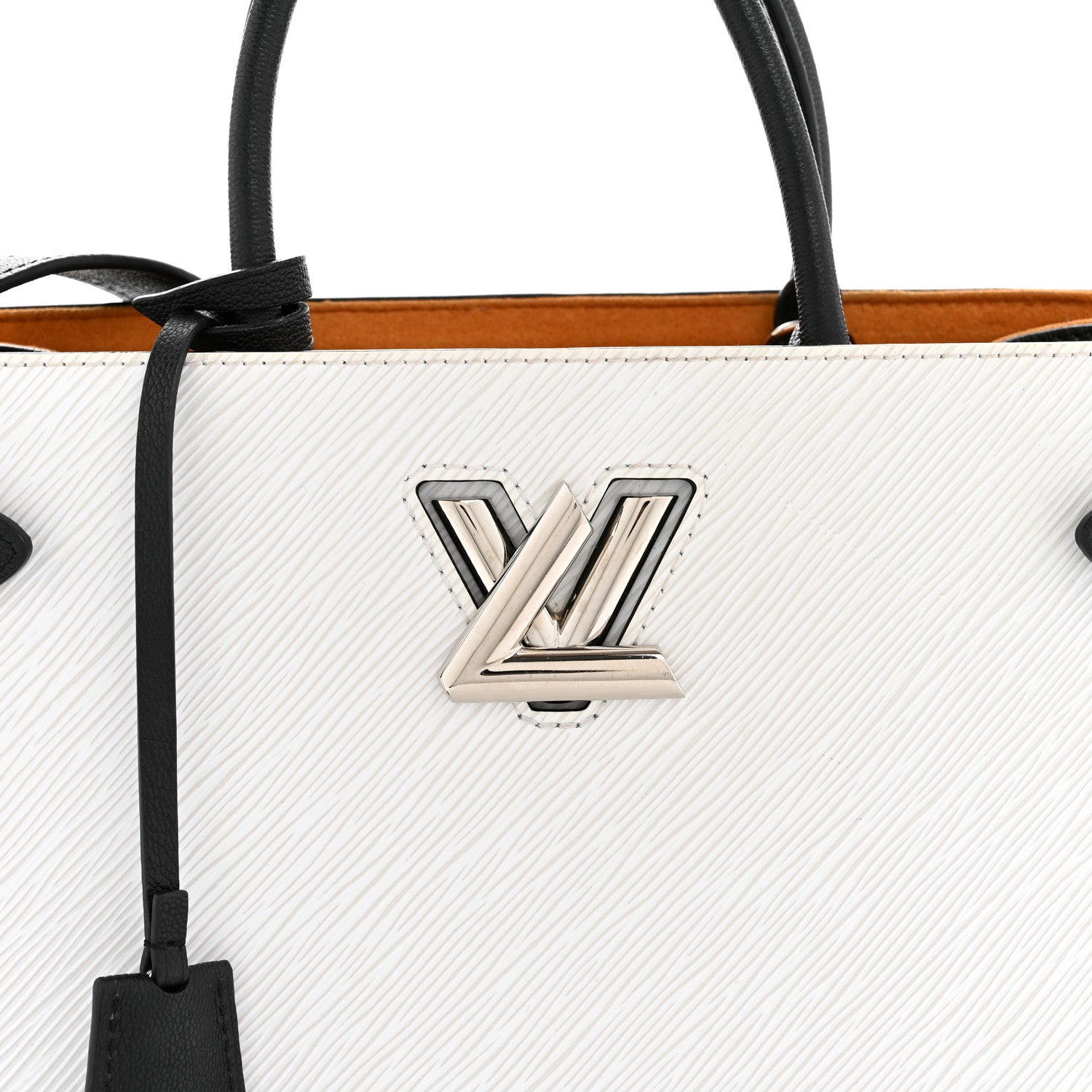 Louis Vuitton Epi Twist Tote White 8 of 14