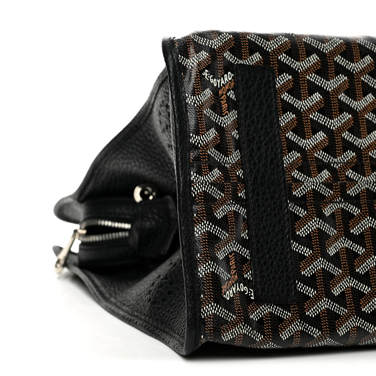 Goyardine Sac Hardy Pet Carrier PM Black