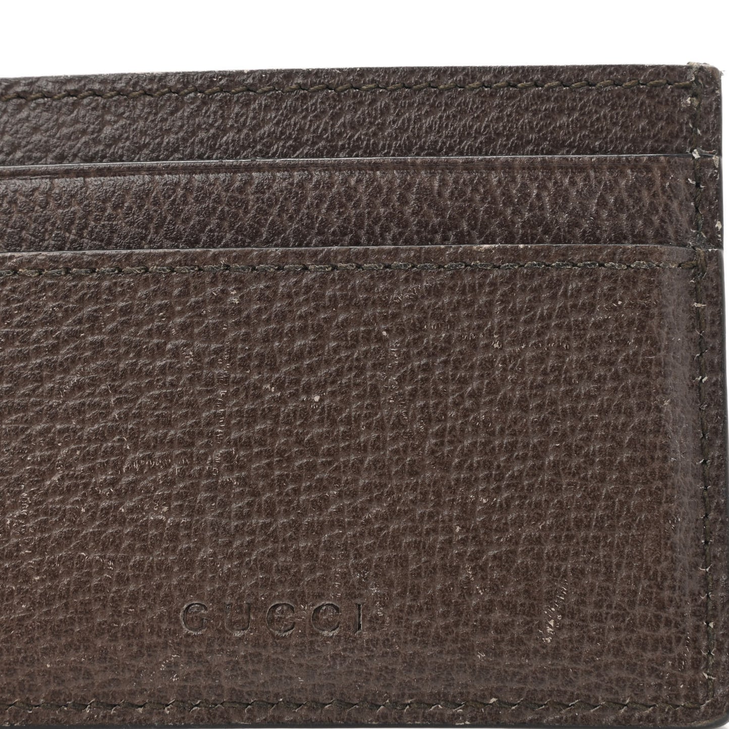GG Supreme Monogram Tian Card Holder Beige Multicolor New Acero
