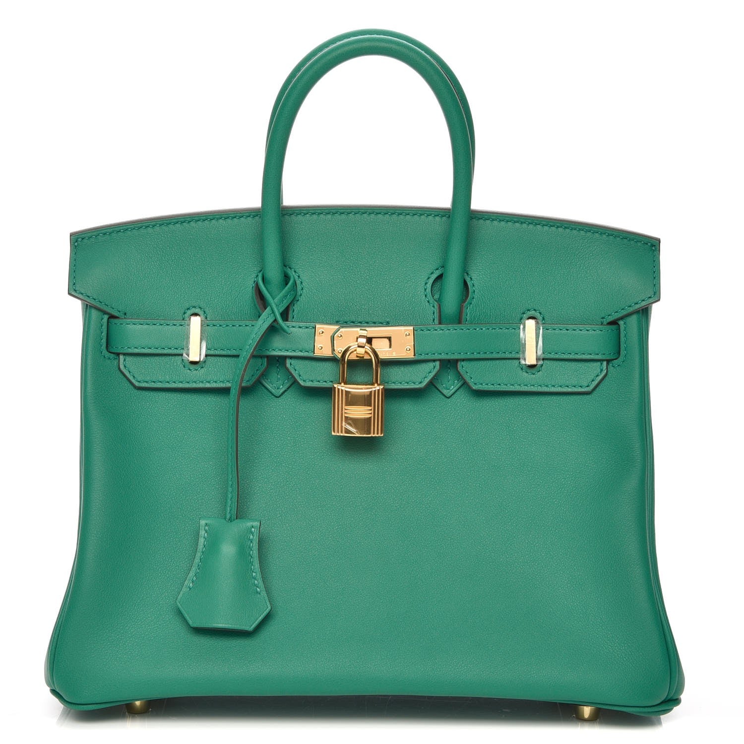 Hermes Swift Birkin 25 Vert Vertigo 1 of 32