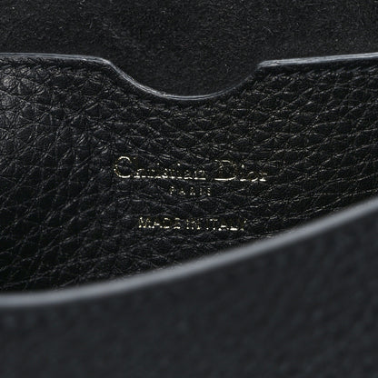 Christian Dior Grained Calfskin Large Bobby Flap Black 5 of 14